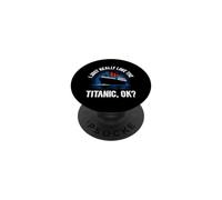 Adoro davvero il Titanic Icebearg RMS Titanic Lover PopSockets PopGrip Adesivo