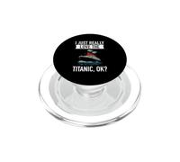 Adoro davvero il Titanic Icebearg RMS Titanic Lover PopSockets PopGrip per MagSafe