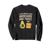 Adoro Davvero l'avocado e Il Toast, Ok?- Amore Avocado Felpa