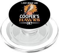 Adoro i falchi dalla coda rotonda PopSockets PopGrip per MagSafe