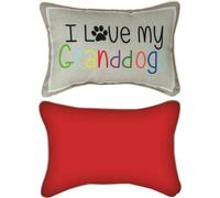 Adoro I Miei Cani Nonni Cuscino Artistico 18X18