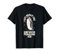 Adoro i pinguini imperatore Maglietta