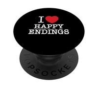 Adoro il lieto fine PopSockets PopGrip Adesivo