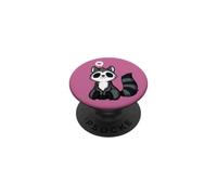Adoro il simpatico procione Kawaii PopSockets PopGrip Adesivo