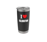 Adoro Islington Souvenir Memory. Nato e cresciuto Bicchiere termico in acciaio inox doppia parete