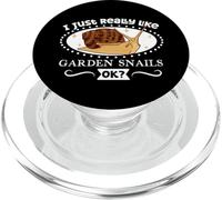 Adoro la mia lumaca di vigna maculata PopSockets PopGrip per MagSafe