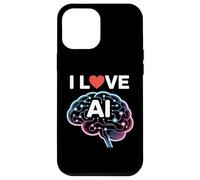 Adoro la progettazione tecnologica del cervello neurale con intelligenza artificiale Custodia per iPhone 12 Pro Max