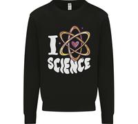 Adoro La Scienza Fisica Chimica Biologia Nerd Felpa