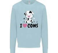 Adoro Le Mucche Uomo Felpa Maglione