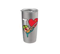 Adoro le riprese con Clay Pigeon Bicchiere termico in acciaio inox doppia parete