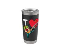 Adoro le riprese con Clay Pigeon Bicchiere termico in acciaio inox doppia parete