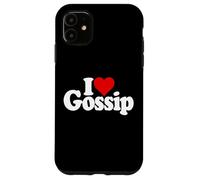 ADORO LE VOCI SUI PETTEGOLEZZI SUL CUORE Custodia per iPhone 11