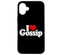 ADORO LE VOCI SUI PETTEGOLEZZI SUL CUORE Custodia per iPhone 16 Plus