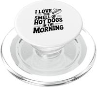 Adoro l'odore degli hot dog al mattino PopSockets PopGrip per MagSafe