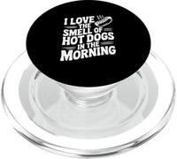 Adoro l'odore degli hot dog al mattino PopSockets PopGrip per MagSafe