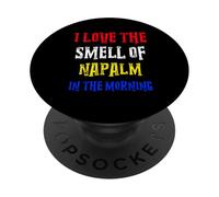 Adoro l'odore del napalm al mattino veterano del Vietnam PopSockets PopGrip Adesivo