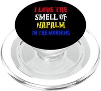 Adoro l'odore del napalm al mattino veterano del Vietnam PopSockets PopGrip per MagSafe