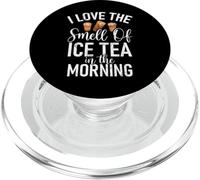 Adoro l'odore del tè freddo al mattino Ice Tea PopSockets PopGrip per MagSafe