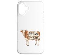 Adoro l'odore della cacca di mucca al mattino nella vita del Custodia per iPhone 16 Plus