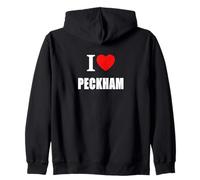 Adoro Peckham Souvenir Memory. Nato e Cresciuto Felpa con Cappuccio