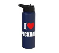 Adoro Peckham Souvenir Memory. Nato e cresciuto Stainless Steel Insulated Water Bottle