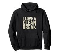 Adoro un Clean Break Snooker Felpa con Cappuccio