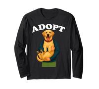 Adotta Un volontario per l'adozione di Cani da Compagnia, Amante dei Cuccioli Maglia a Manica