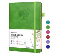 ADOUNOTES Diario di studio biblico Scrittura, kit per prendere appunti cristiani con suggerimenti guidati, regali religiosi ispiratori, articoli di cancelleria basati sulla fede per note della chiesa