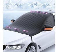 ADovz Copri Parabrezza per Auto Inverno per Seat Ibiza 2008-2012 2013 2014 2015 2016 2017, Telo Antighiaccio per Auto Anti Neve UV Protezione Esterno Accessori,B