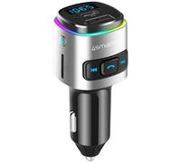 Ładowarka samochodowa z transmiterem FM Bluetooth 4smarts Media&Assist 2 z wejś