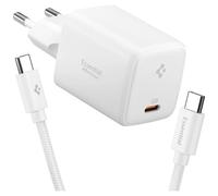 Ładowarka sieciowa Spigen Essential EE451EU 45W USB-C + kabel USB-C/USB-C b