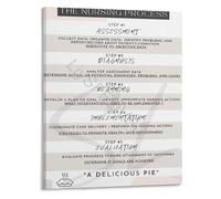 ADPIE Nursing Process Poster Step By Step Clinical Decision Making Guide For Nurses And Healthcare Professionals(Framed,12x18inch(30x45cm))