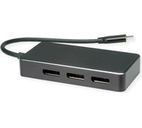VALUE Adattatore multi-display USB tipo C - 3X DP, Multi-Stream 4K