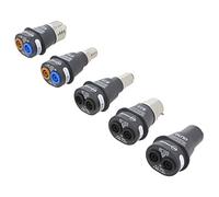 ADPTR-KIT1-EUR Adattatore Adattatore x5, Custodia 4mm Manico: B15,B22,E14,E27...