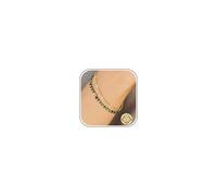 ADRAMATA Bracciale Donna Argento 925 Chiusura Bracciale Pietre Naturali Placcato Oro 16K Bracciali Perle Regolabile Bracciali Cristallo Boho Braccialetti Donna Regalo