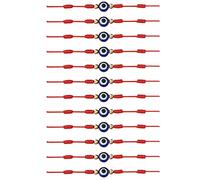 ADRAMATA Braccialetti Malocchio Donna Ragazze Regolabili 7 Conto Hamsa Bracciale Portafortuna Turchi Gioielli