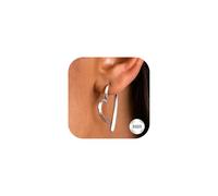 ADRAMATA Orecchini Donna Argento 925 Orecchini Cerchio con Cuore Orecchini Placcati in Oro 14K Orecchini a Cerchio Piccoli Anallergici Orecchini Pendenti Oro Rosa