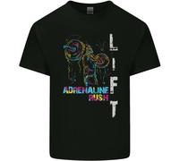 Adrenalin Rush Palestra Allenamento Uomo Cotone T-Shirt