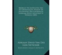 Adriaan David V Bijdrage Ter Aanwijzing Van De Grondslagen, Waarop D (Tascabile)