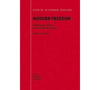 Adriaan T Peperzak Modern Freedom (Tascabile) Studies in German Idealism