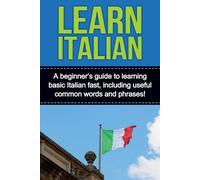 Adrian Alfaro Learn Italian (Tascabile)