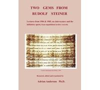 Adrian Anderson Two Gems from Rudolf Steiner (Tascabile)