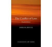 Adrian Briggs The Conflict of Laws (Tascabile) Clarendon Law Series