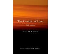 Adrian Briggs The Conflict of Laws (Tascabile) Clarendon Law Series