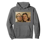 Adrian Edmondson & Rik Mayall Bottom Young Ones Commedia Felpa con Cappuccio