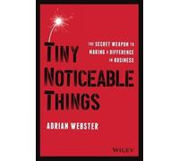 Adrian Webster Tiny Noticeable Things (Tascabile)