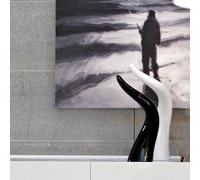 Adriani & Rossi Corno small in ceramica smaltata