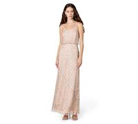 Adrianna Papell Lng Blouson Dress-Vestito Donna, colore multicoloured (blush/gold), taglia 8 UK (Taglia produttore: 36)
