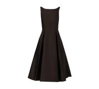 Adrianna Papell Sleeveless Tea Length Dress-Vestito Donna Black 40