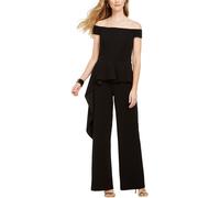 Adrianna Papell Tuta Peplum Senza Spalline Da Donna